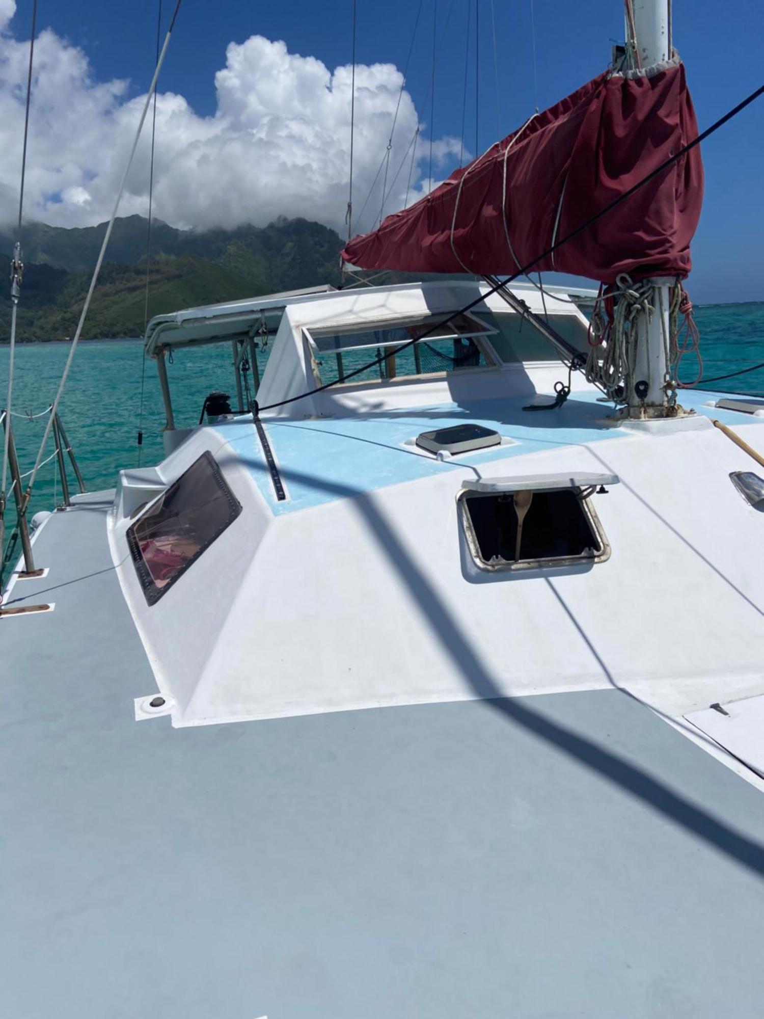 Catamaran Amaya - Sejour Insolite Sur Le Lagon De Moorea Hauru Zewnętrze zdjęcie
